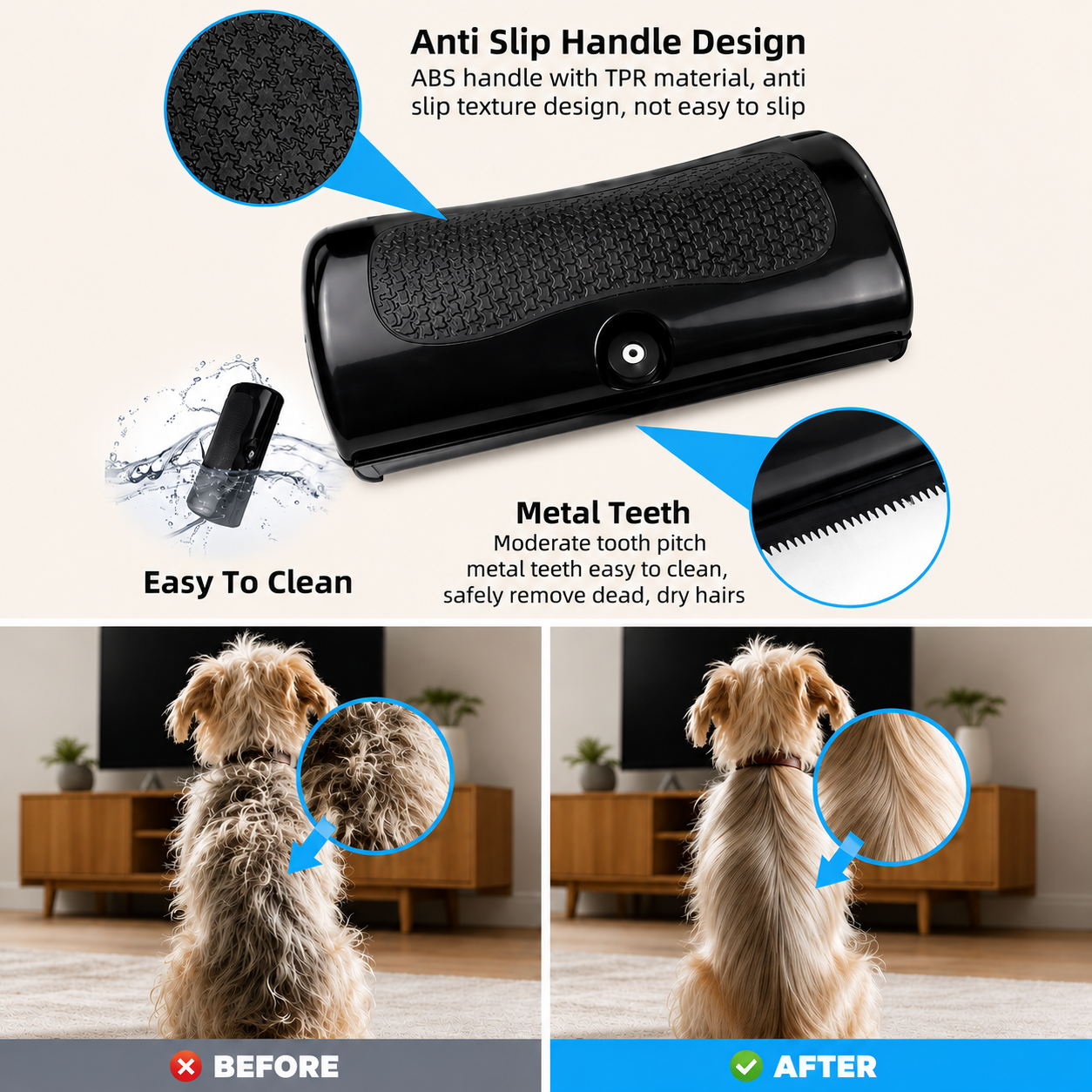 CoatSaver™ – Shedding Control Brush 2.0